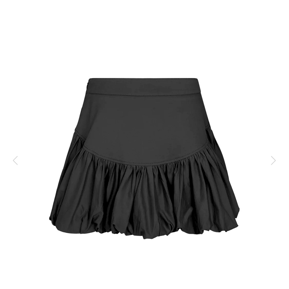 Urban Revivo Bubble Hem Mini A-Line Skirt, Size XXXL, Black, NWT